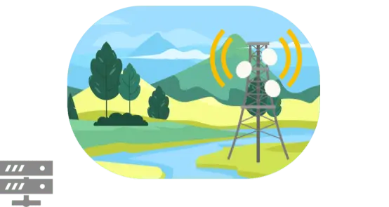 IoT関連製品のイメージイラスト